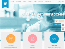 Tablet Screenshot of jcmm.cz